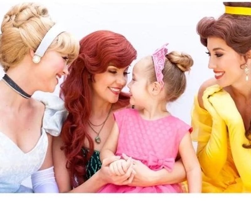 Princess & Character Party Visits in Orange County & LA