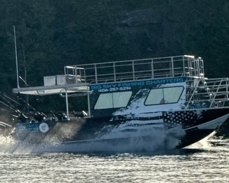 Private Full-Day Lake Trout Fishing Charter on Flathead Lake