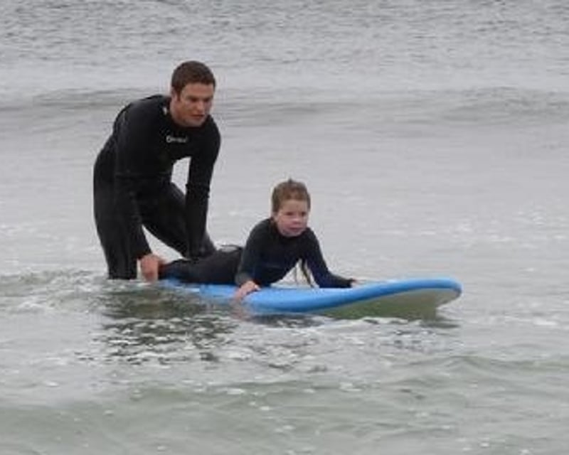 Private Beginner Surf Lesson in Carmel