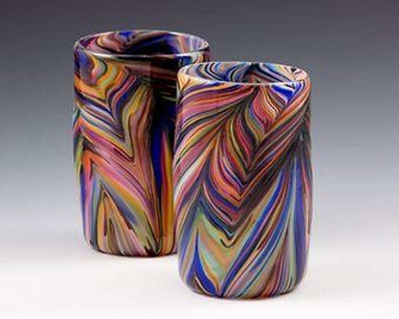 Drinking Glass Glassblowing Lesson in Naples