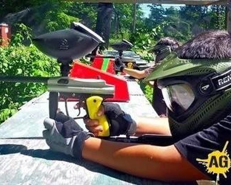 Low-Impact Paintball Play in Weare
