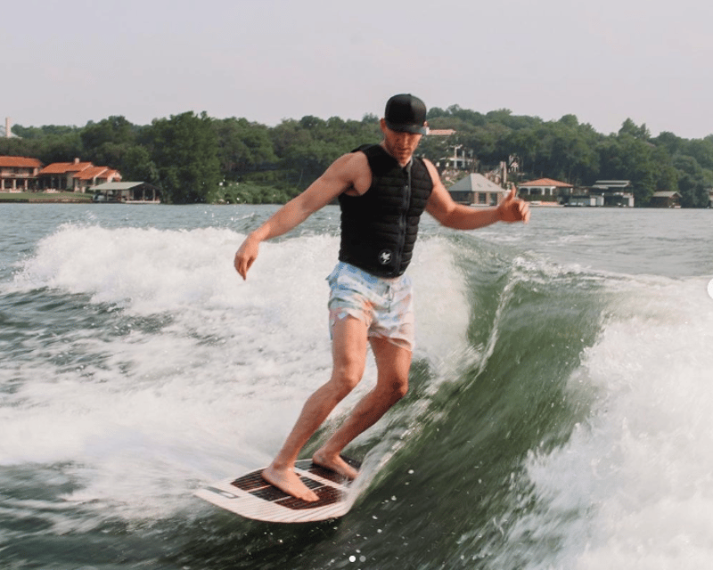 Shared Wake Surf & Wakeboard Session on Lake Austin
