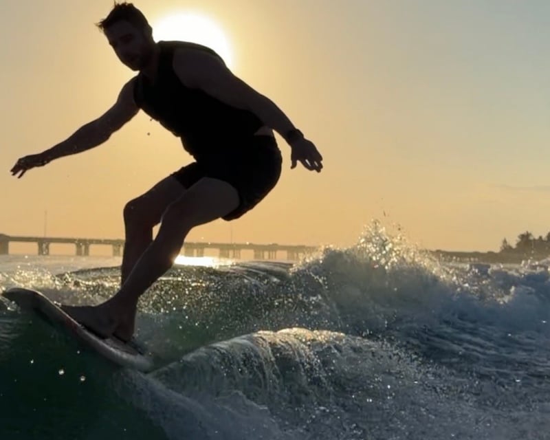 Miami Sunset Wakesurf & Cruise