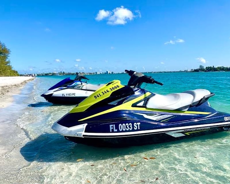 Jet Ski Rental on Sarasota Waterways & Sandbars