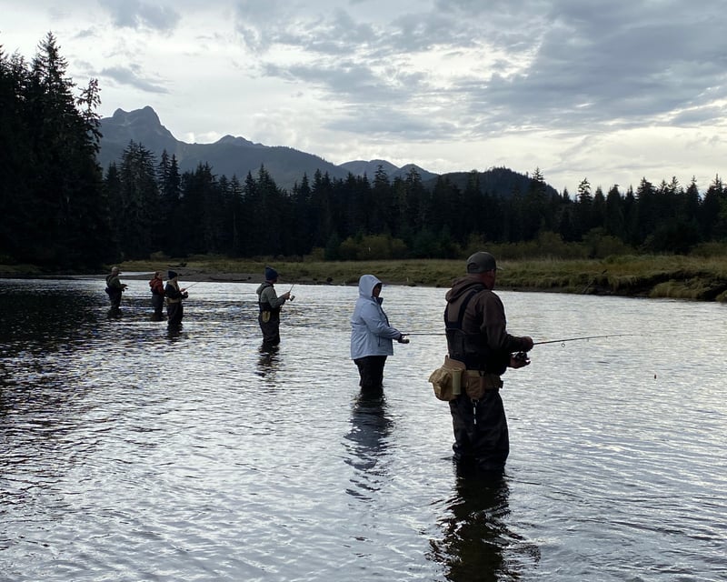 Private Guided Stream Fishing Tour in Hoonah