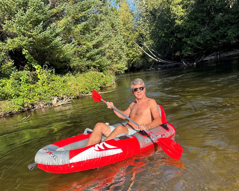 Tube Tracker Rental on the Sturgeon River