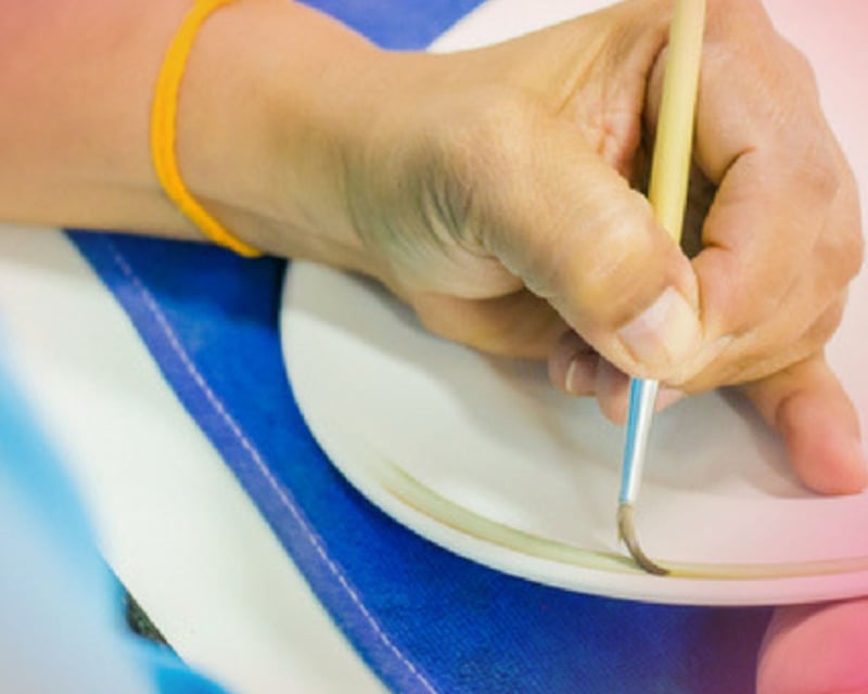 Pottery Painting Class in Wilsonville