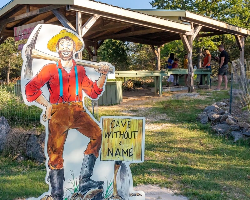 Gemstone Mining Sluice at Cave Without a Name, Boerne
