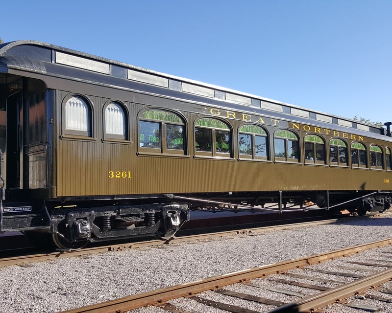 Ride a Historic Wooden Coach Train in North Freedom