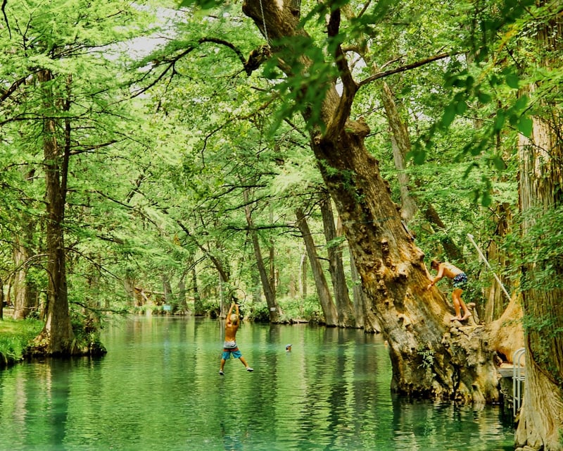 Half-Day Swimming at Wimberley's Blue Hole