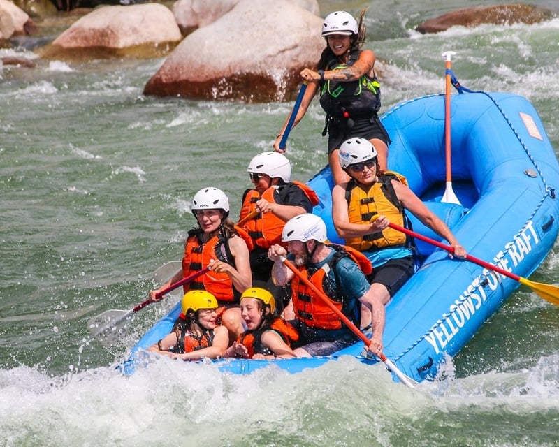 18-Mile Whitewater Rafting in Gardiner