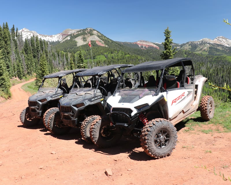 San Juan Backcountry UTV Rental near Durango