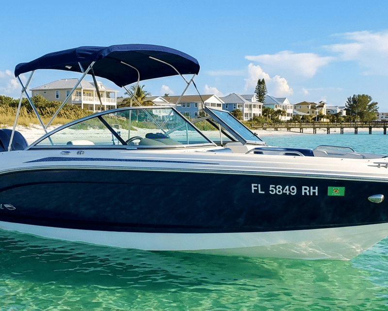 21' Self-Drive Boat Rental in Sarasota