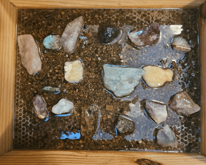 Gemstone Panning at Raccoon Mountain Caverns in Chattanooga