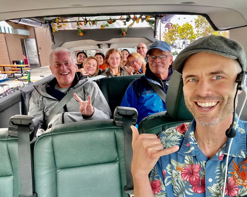 Explore San Francisco Highlights in an Open-Sided Van