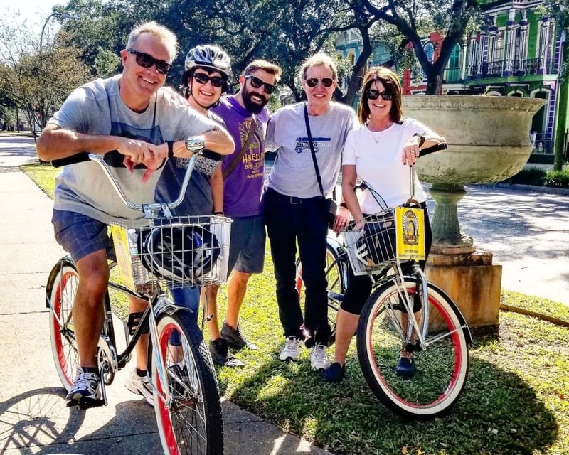 Guided Creole History Bike Tour in New Orleans