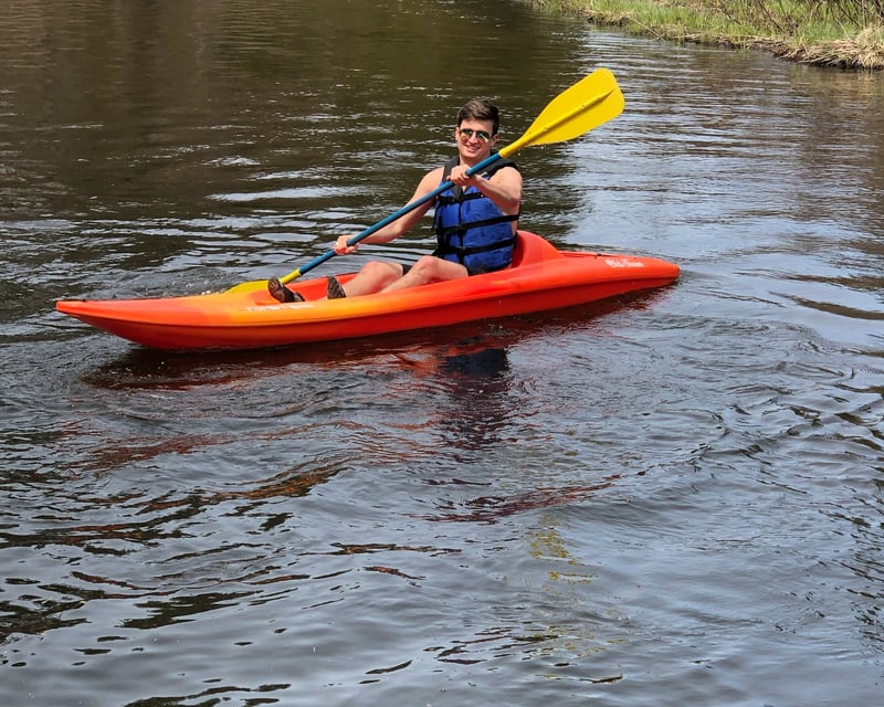 Paddle Solo or Tandem Kayaks on the Sturgeon River
