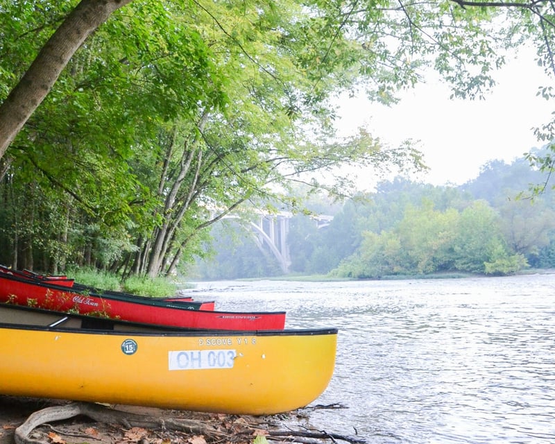 Canoe Float & Cookout at Valley Vineyards