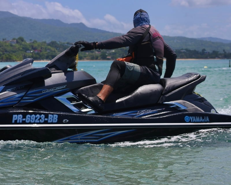 Jet Ski Tour with El Yunque Views in Luquillo