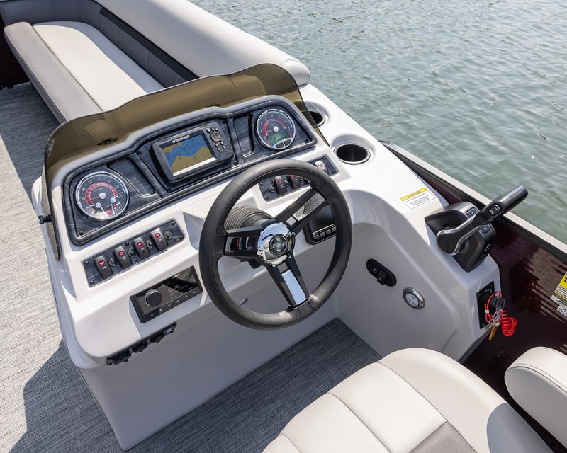 Northwoods Pontoon Rental in Danbury, Wisconsin