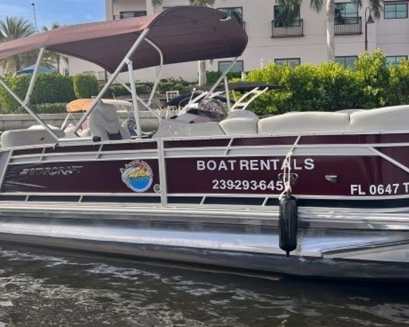 8-Hour Naples Pontoon Rental