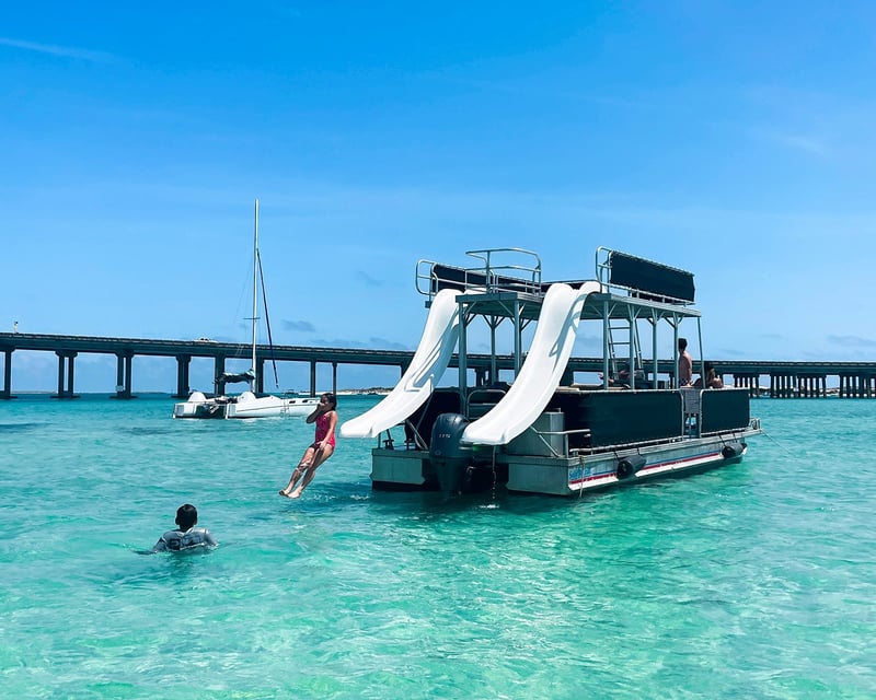 Destin Double-Decker Pontoon Full-Day Rental