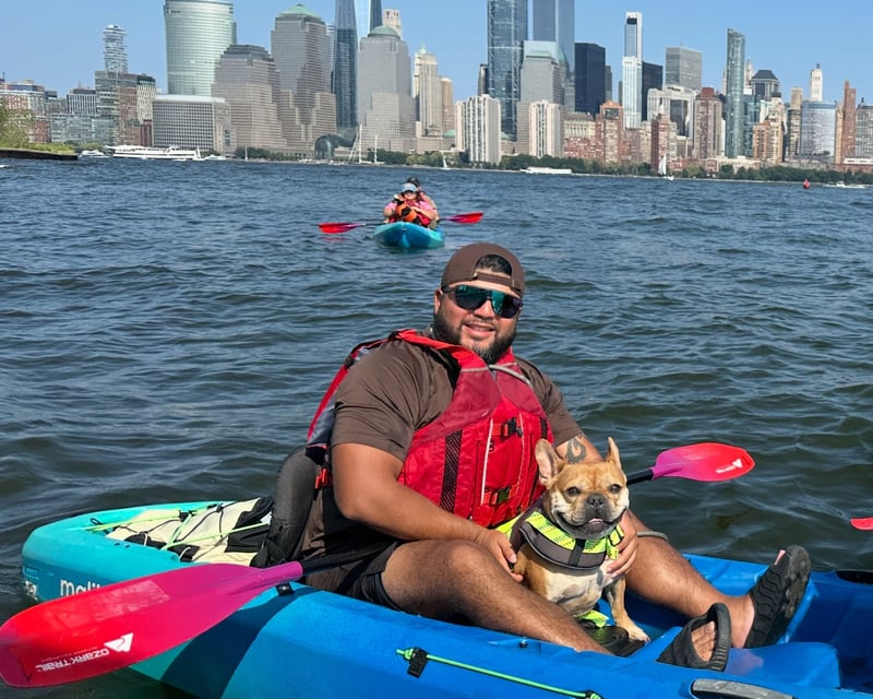 Kayak Tour with Your Dog in Jersey City