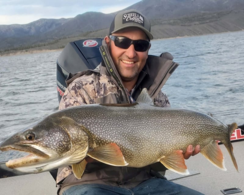 Private Lake Trout Fishing Charter on Lake Granby