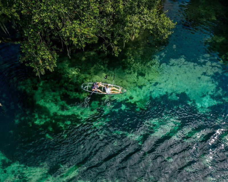 Private Clear Kayak Tour of Rainbow Springs