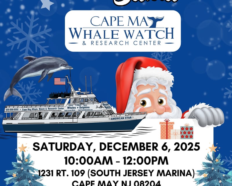 Cape May Breakfast & Dolphin Watch With Santa