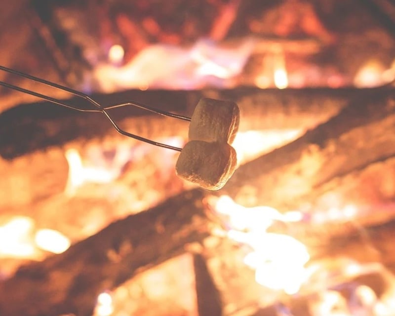 Evening Campfire Rental at Arrowhead Orchard in Paris, OH