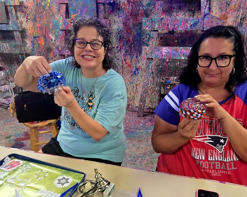 2-Hour Mosaic Lamp Class in Jupiter