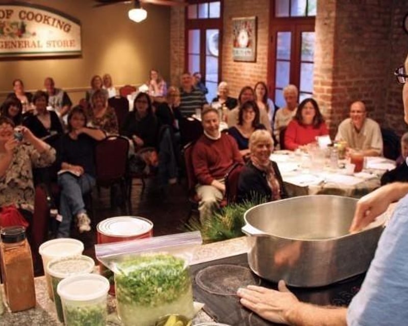 Cooking Demo: Gumbo, Jambalaya, Bread Pudding and Pralines