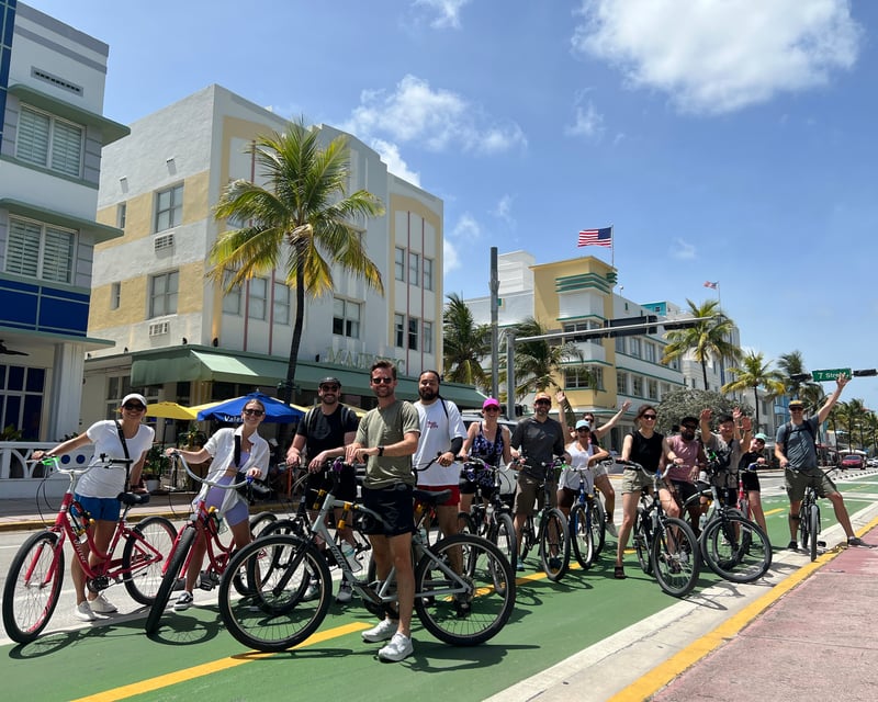 Explore South Beach on a Beach Cruiser Bike Rental