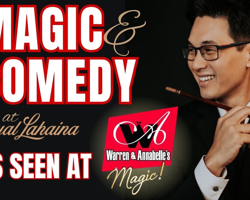 Close-Up Magic & Comedy Show in Lahaina, Maui