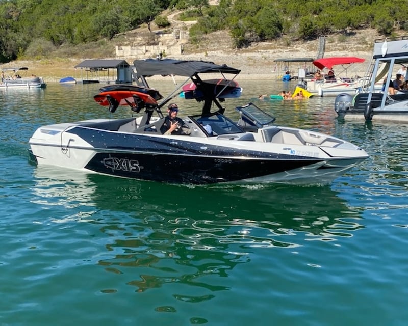 Wakeboard & Surf Boat Charter on Lake Austin