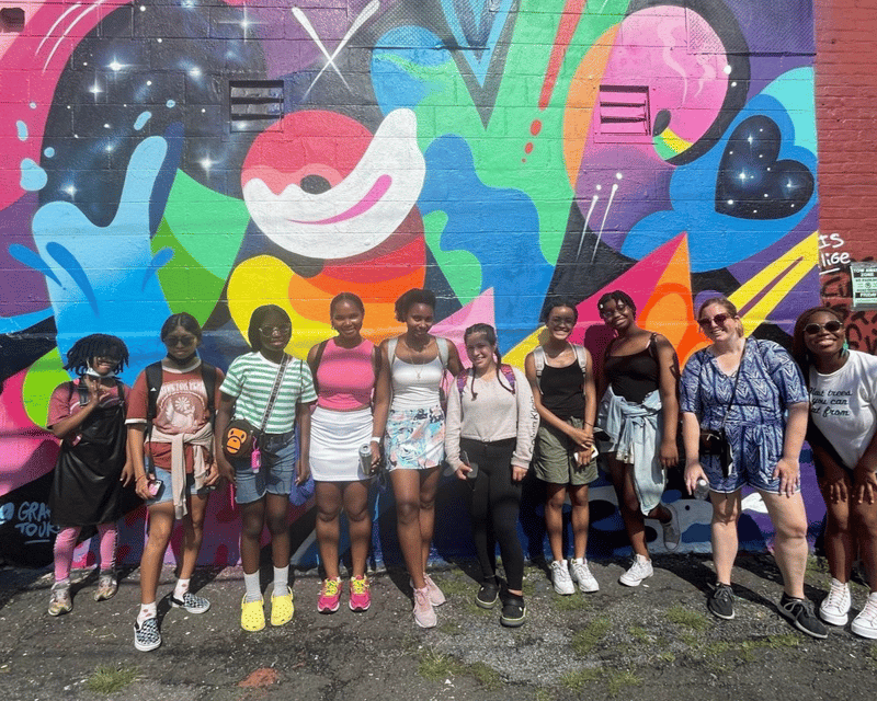 Graffiti Painting Birthday Party in Brooklyn