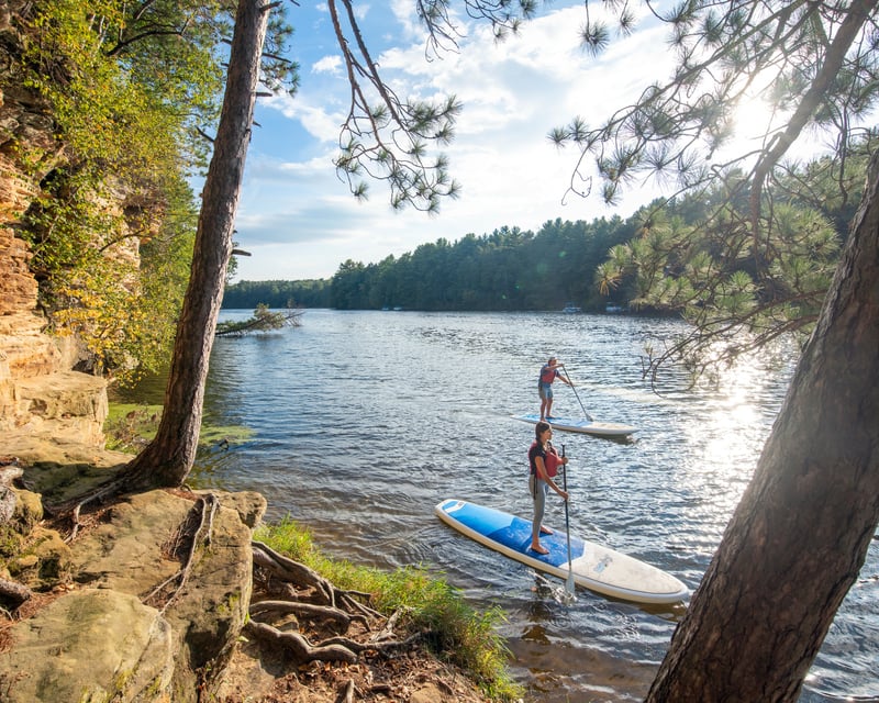 Stand-Up Paddleboard Rental in Wisconsin Dells