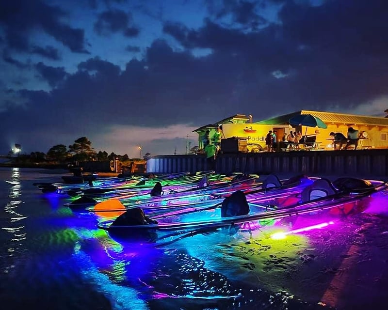 Glow Kayak or Paddleboard Tour in Navarre