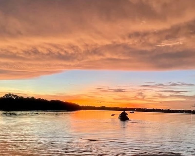 Sunset Glow Clear Kayak Tour in Clearwater Beach