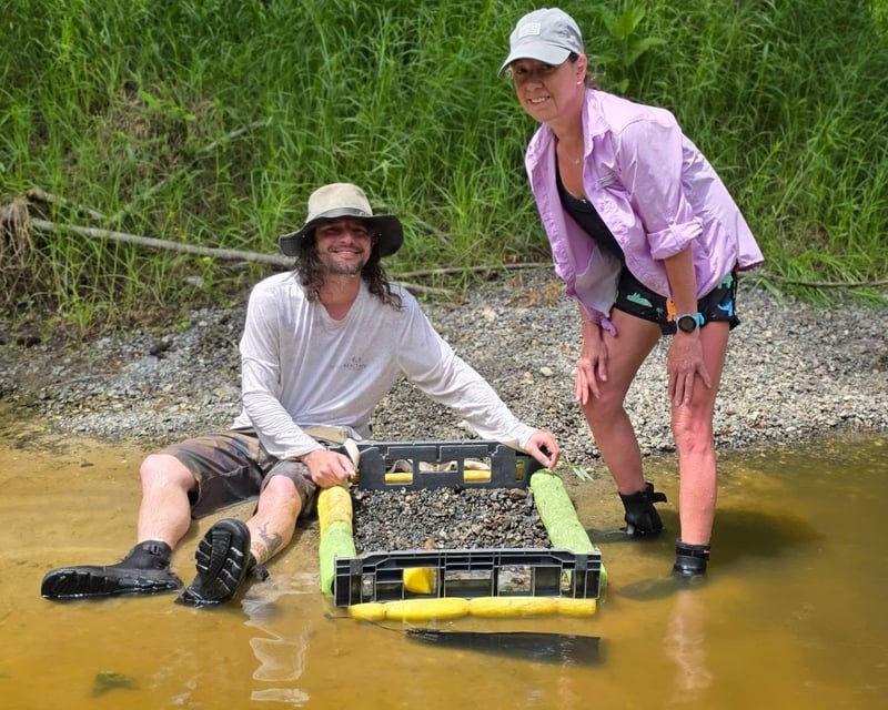 Guided Shark Tooth Fossil Dig on Peace River in Wauchula
