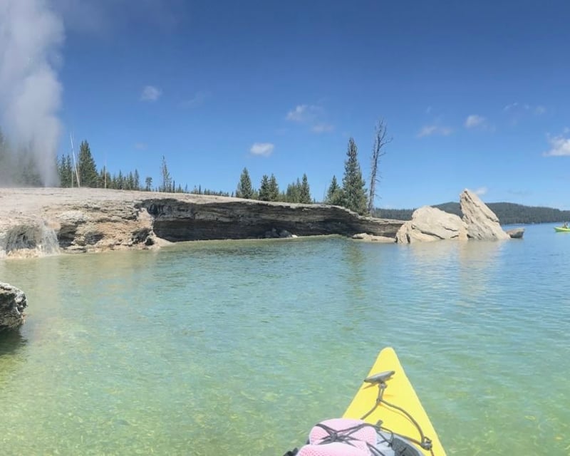 Private Yellowstone Tour & Kayaking on Yellowstone Lake