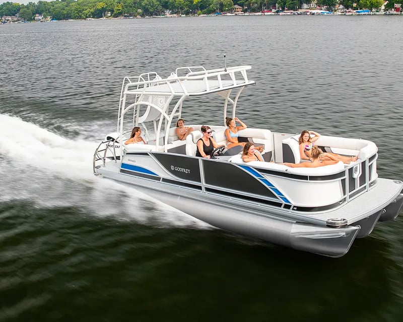 Water Slide Pontoon Rental in East Annandale