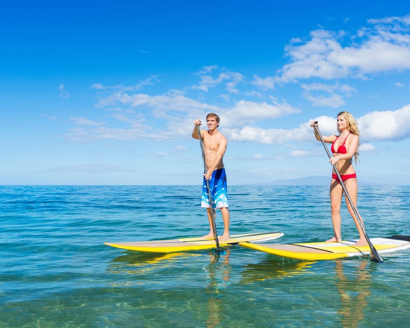 Stand Up Paddleboard Rental at Wailea Beach, Maui