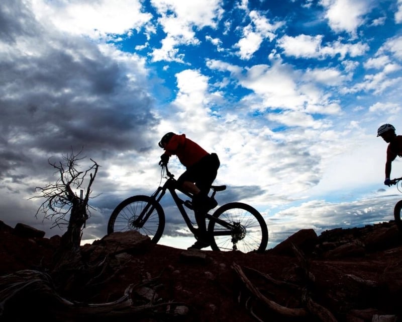Private Captain Ahab Trail Mountain Bike Tour in Moab