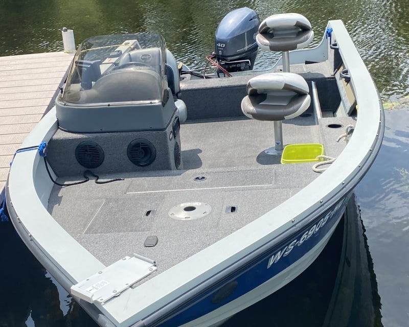 16' Fishing Boat Rental on High Falls Flowage