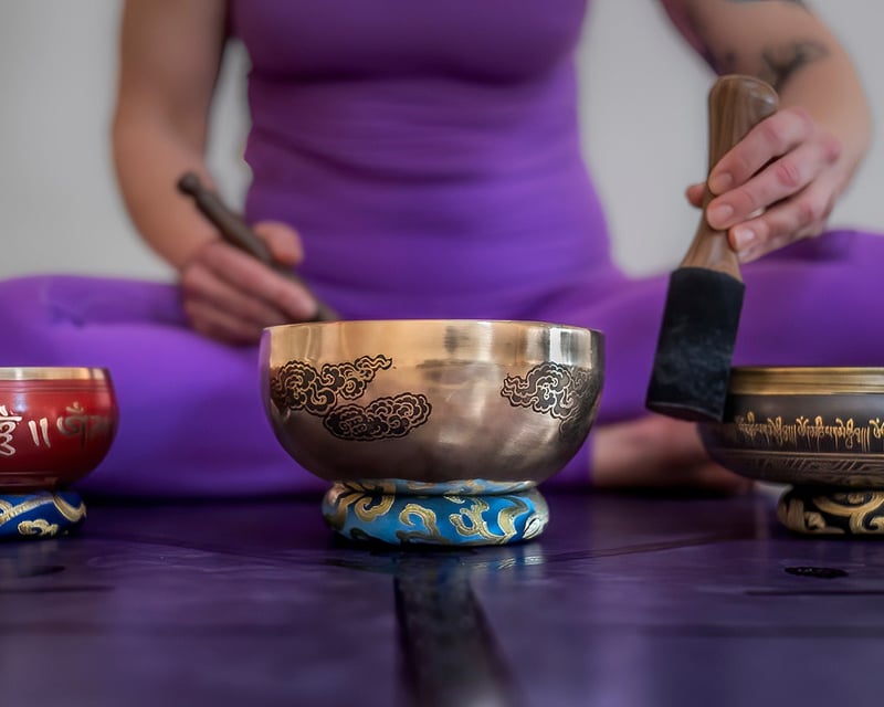 Floating Sound Bath with Crystal Singing Bowls in Leesburg