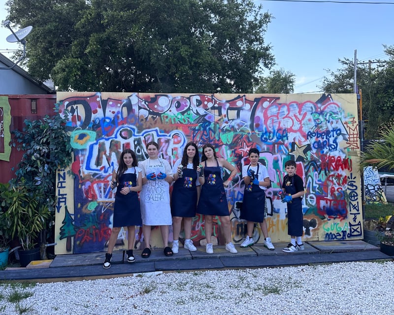 Graffiti Master Class with Street Artists in Miami