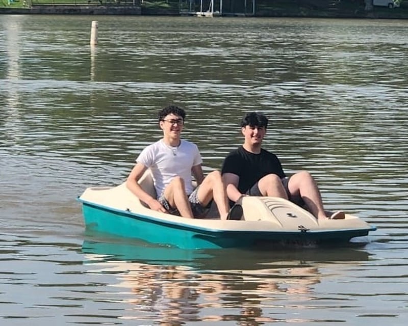 Paddle Boat Rental on Saluda Lake in Greenville