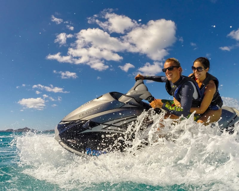 Guided Jet Ski Tour of Pillsbury Sound in St. John